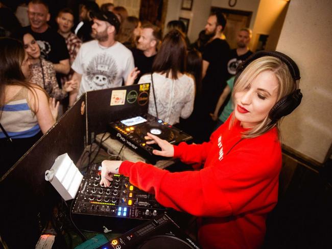 The 34-year-old DJ says she ended up in debt due to her invoices going unpaid. Picture: Supplied