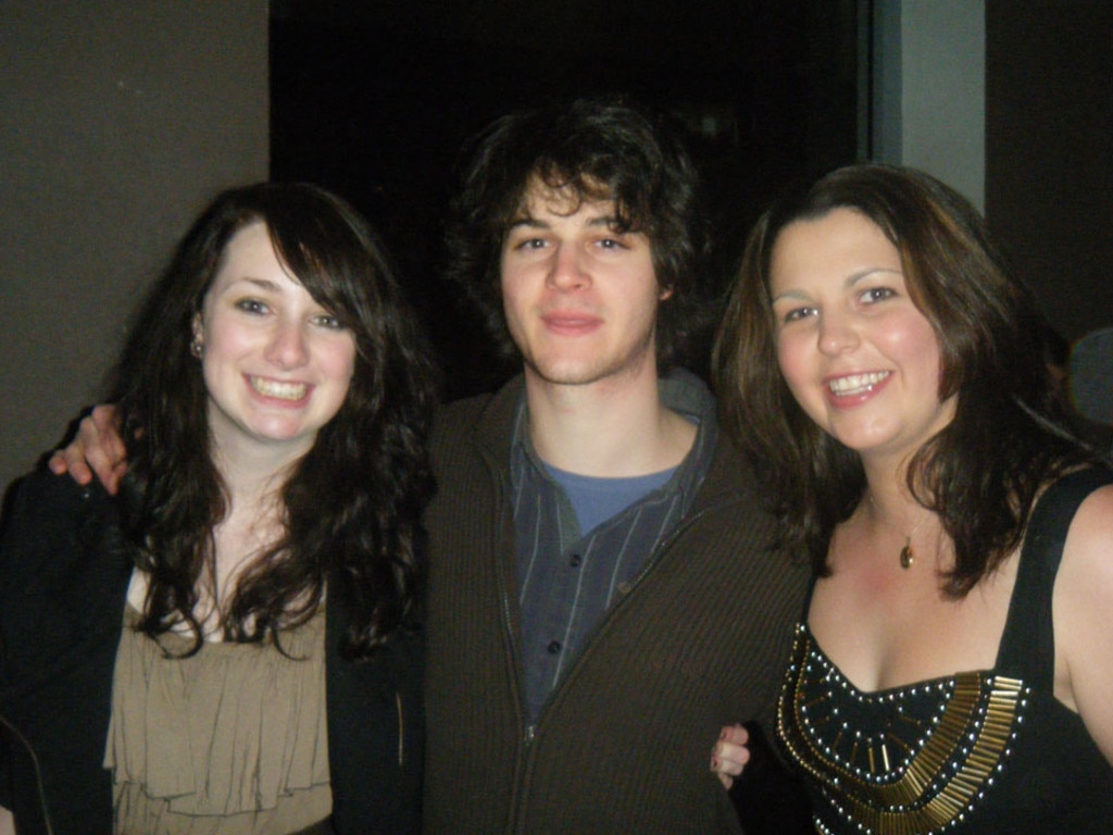 Teegan Thompson, Ben Loney, Sarah Ayles at the Cube.