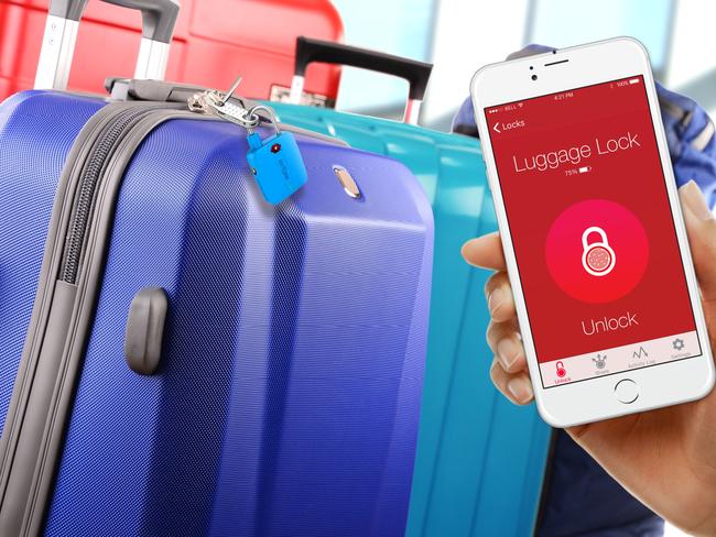 The LockSmart travel lock works with an app instead of a key.