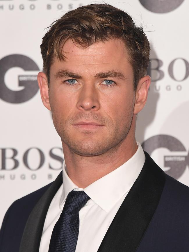 Chris Hemsworth has sought help from nutritionists to lead a healthy lifestyle. Picture: Stuart C. Wilson/Getty