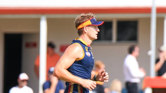 Adelaide Crows pre-season camp at Robe , South Australia, 24rd Jan 2024. Picture: Harrison Mielke/ AFC