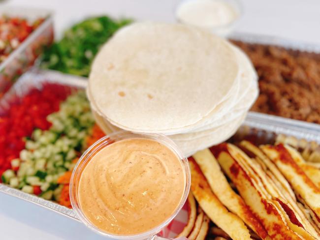 The Pottery Cafe’s DIY Taco Kit. Picture: Supplied