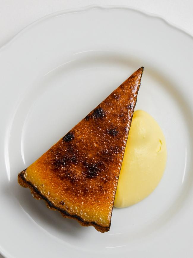 Lemon tart.