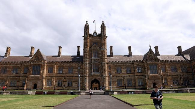 The University of Sydney said international student numbers were rebounding.