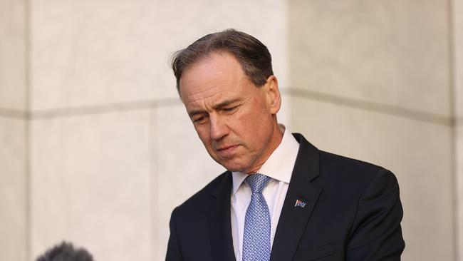 Federal health minister Greg Hunt. Picture: NCA NewsWire / Gary Ramage