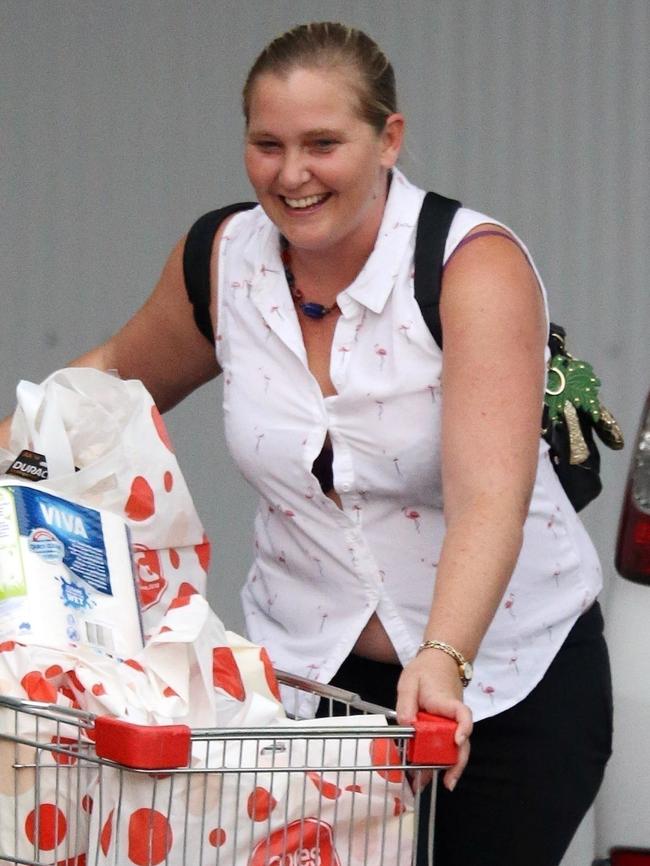 Virginia Guiffre at her local shopping centre in Cairns. Picture: Backgrid