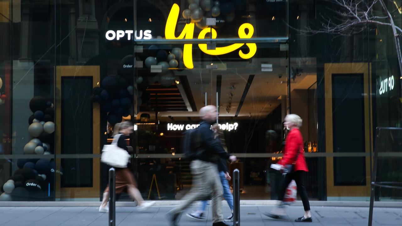 Optus has been dealing with an attack that saw the details of millions of customers stolen. Picture: NCA NewsWire/Gaye Gerard
