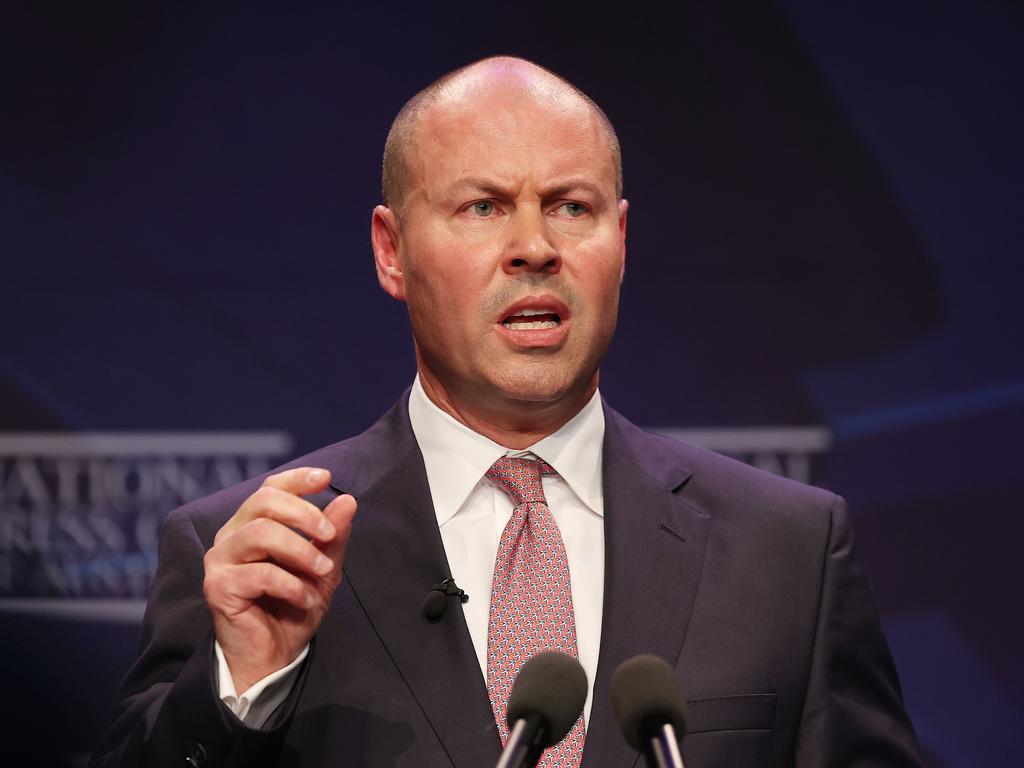 Josh Frydenberg delivered a free-spending budget on Tuesday. Picture: NCA NewsWire / Gary Ramage