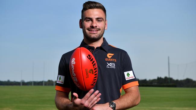 Stephen Coniglio will captain the Giants next season. Picture: AAP