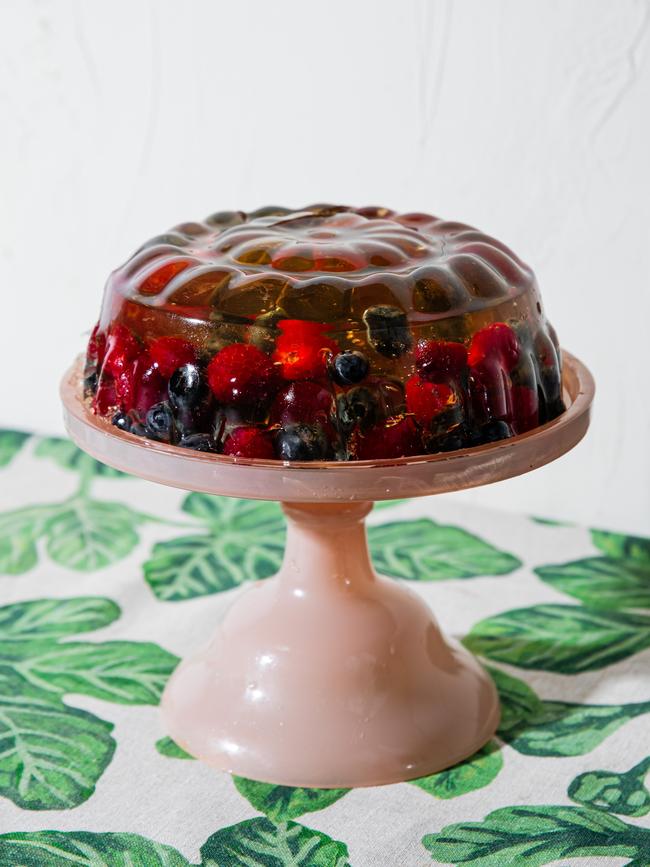 Put the jelly in the centre of the table for a showstopping dessert. Photo: Nikki To / TWAM