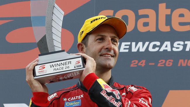 Jamie Whincup last won the Supercars title in 2017.