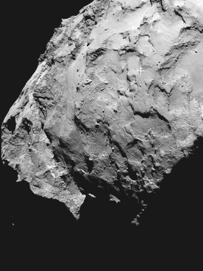 The probe landed on this comet.