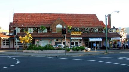 Two people were arrested at The Dapto Hotel on Saturday night.