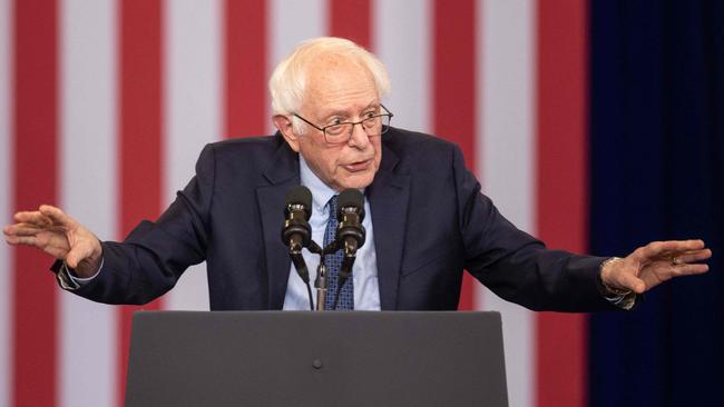 US Senator Bernie Sanders. Picture: Getty Images