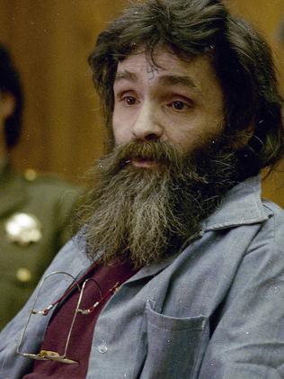 Convicted killer Charles Manson. Picture: AP