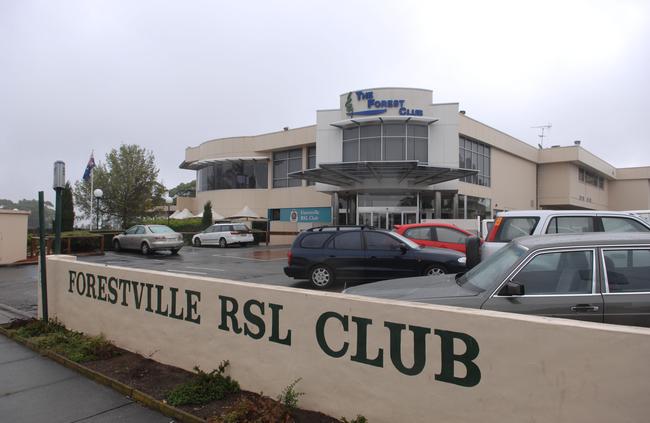 The Forestville RSL club was broken into on Sunday night.