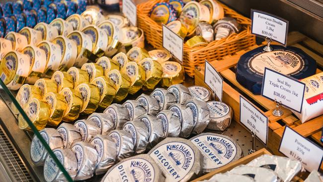 The future of iconic Tasmanian cheesemaker King Island Dairy remains in limbo after Canadian owner Saputo launched a strategic review of operations. Photo: File