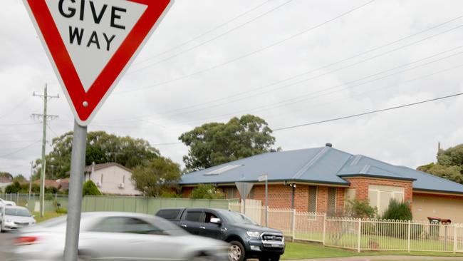 The intersection at Crawford Rd and Coveny St, Doonside. Picture: Angelo Velardo