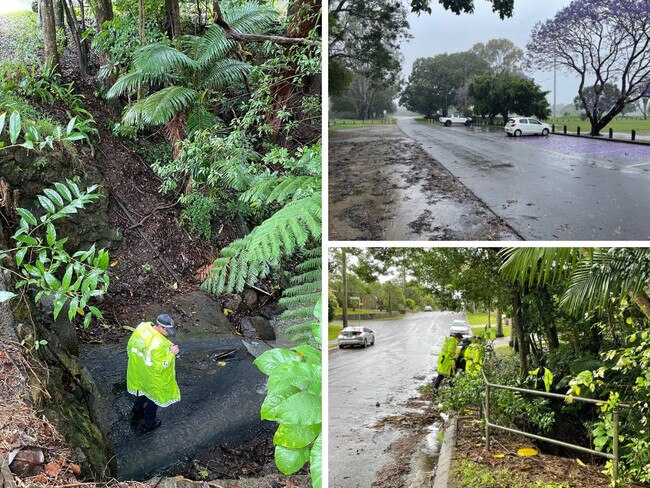 Police on scene where a woman's body was found on the Sunshine Coast.