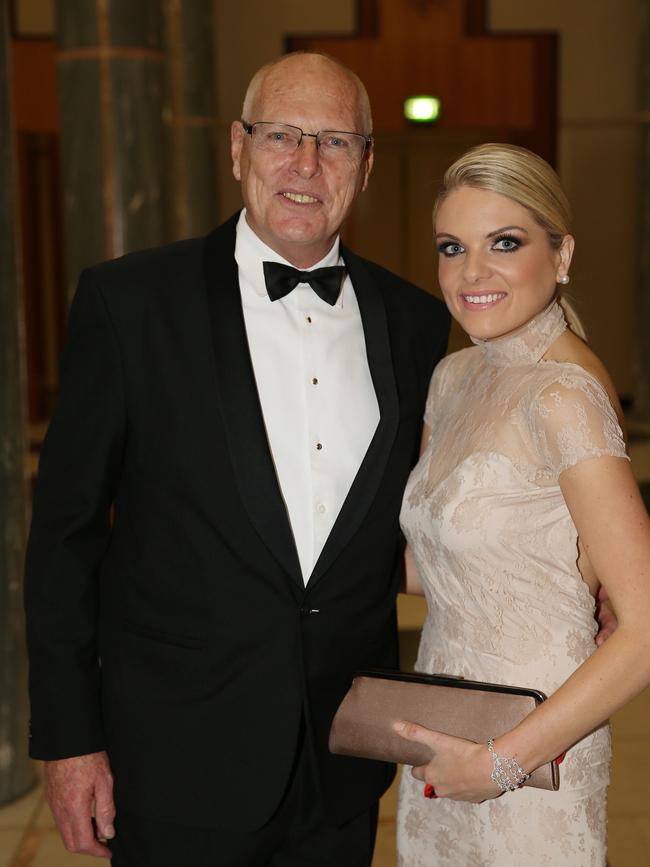 Jim Molan with daughter Erin. Picture: Gary Ramage