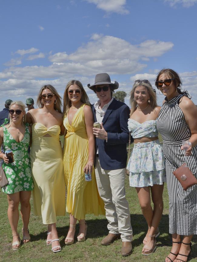 Many groups of eager punters were at the Clifton Races on Saturday, October 28, 2023. Picture Jessica Klein