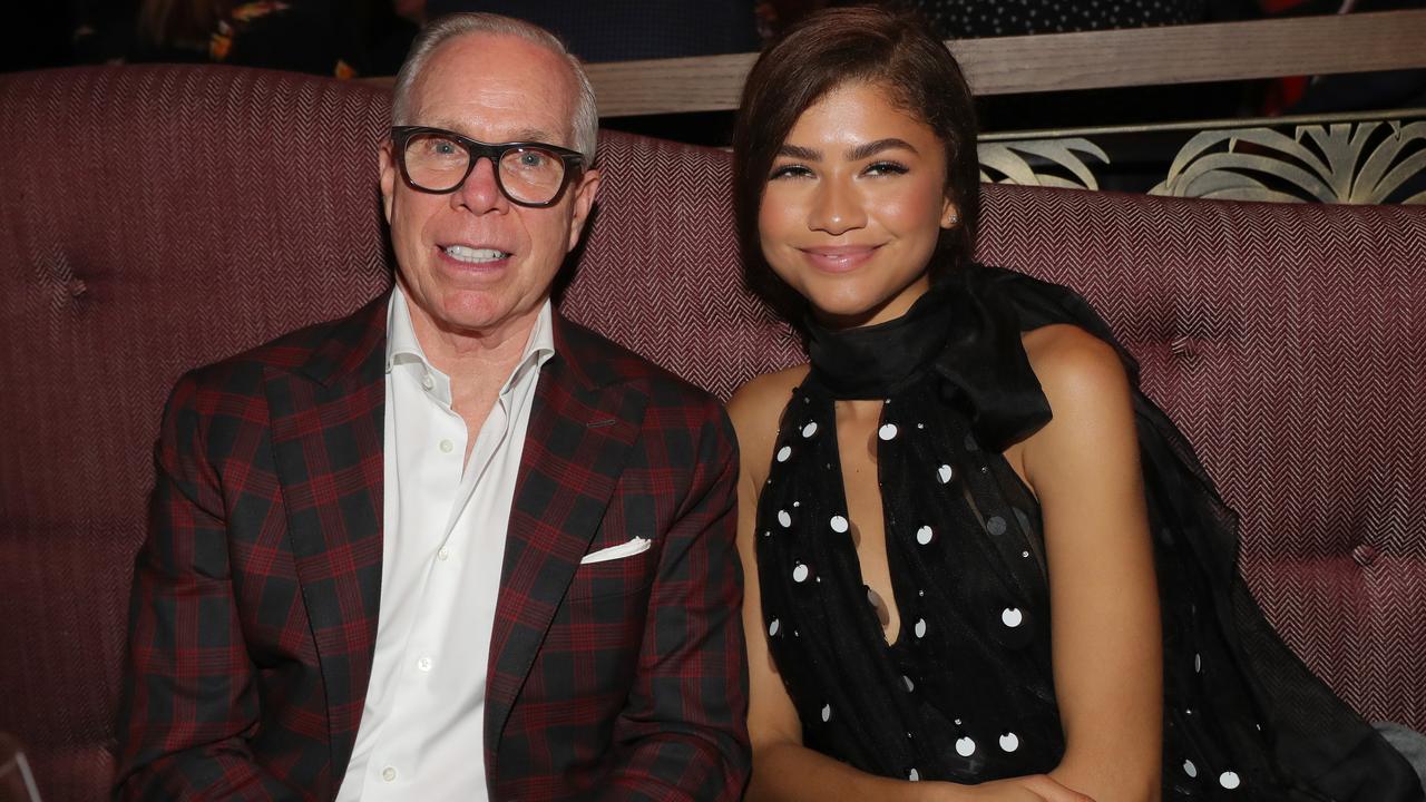 Tommy Hilfiger and Zendaya. Picture: Getty Images