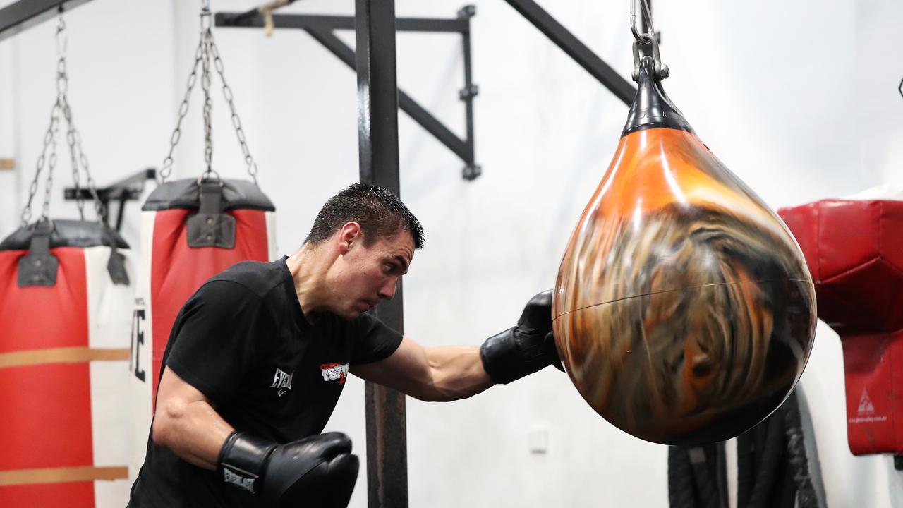 Tim Tszyu is always hard at work, desspite his luxurious upbringing. Picture: THM Sport/Brett Costello