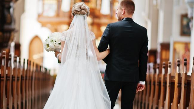 The couple were supposed to get married on Thursday until an alleged crook tested positive for Covid. Picture: iStock