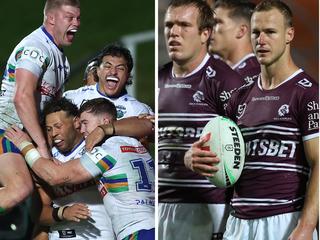 Canberra Raiders vs Manly Sea Eagles.