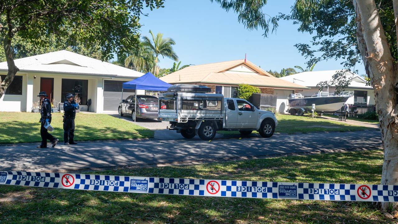 The two girls, who were uninjured, managed to escape and sought help from neighbour James McGill, Picture: Michaela Harlow