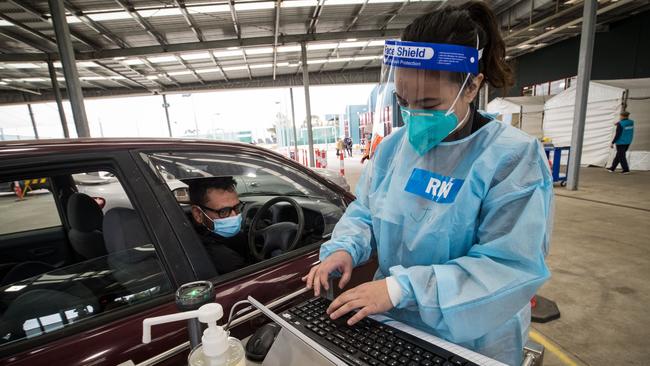 Melbourne’s northwest has been the slowest area to take up the Covid vaccine. Picture: Getty Images