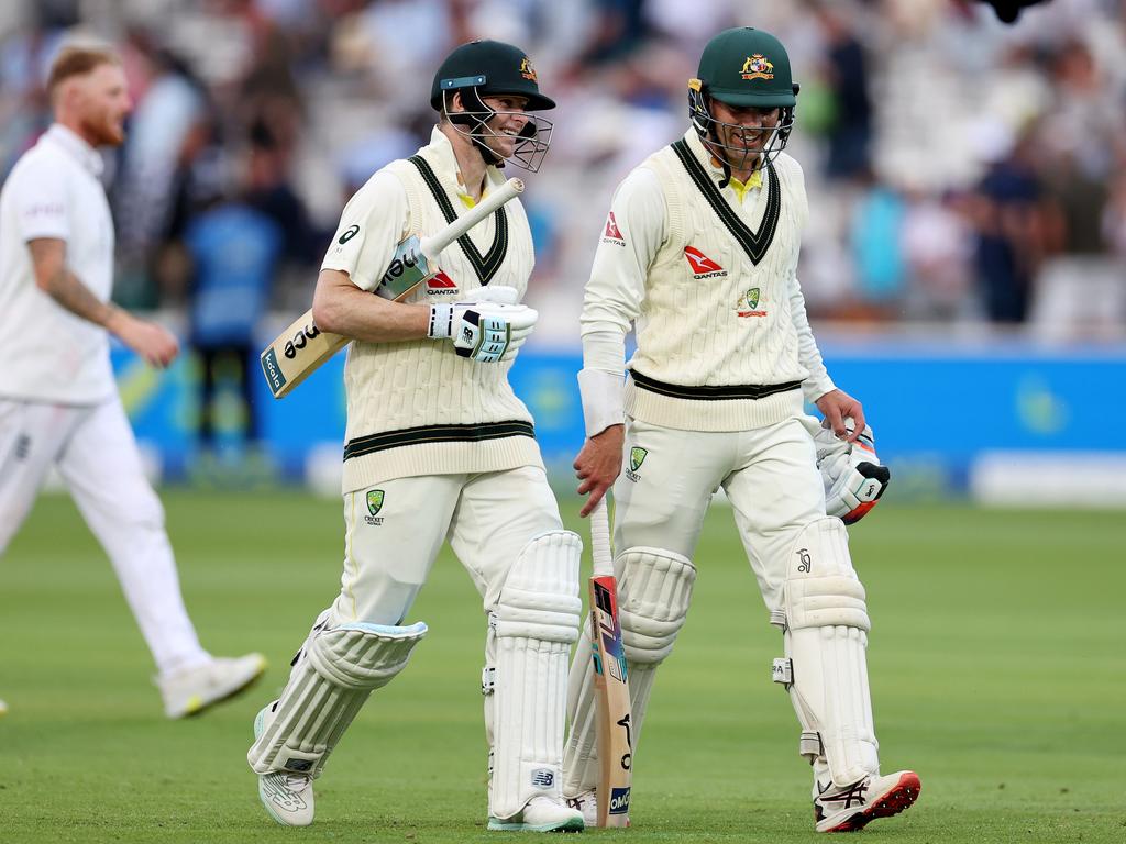 Australia left the ground with the upper hand on day one.