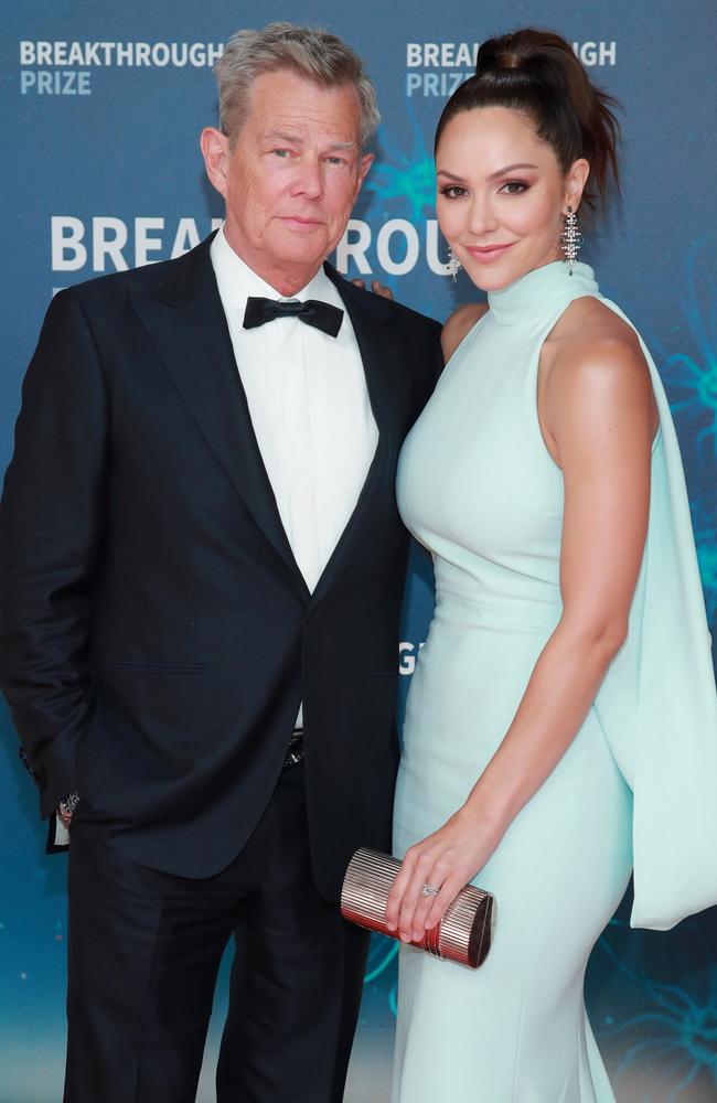 Actress/singer Katharine McPhee and husband David Foster are expecting their first child together. Picture: Rich Fury/Getty Images