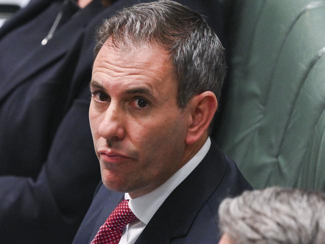 CANBERRA, AUSTRALIA, NewsWire Photos. SEPTEMBER 12, 2023: Federal Treasurer Jim Chalmers during Question Time at Parliament House in Canberra. Picture: NCA NewsWire / Martin Ollman