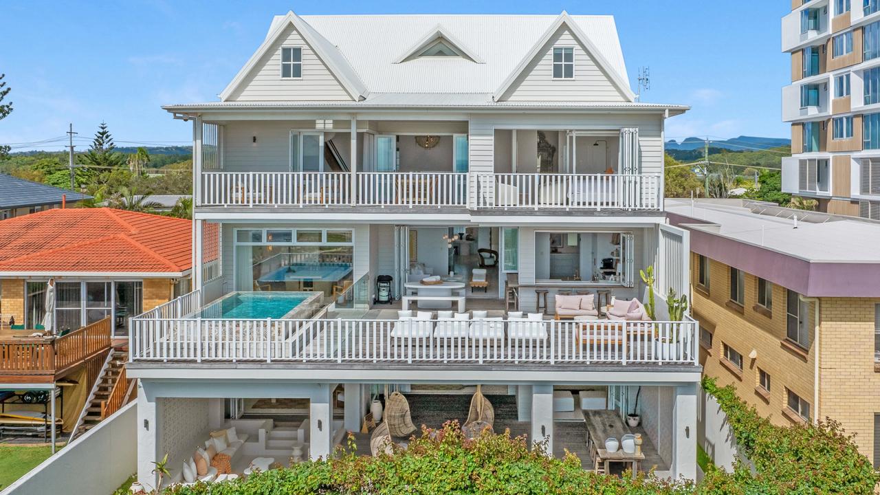 The beachfront estate known as Rolling Seas