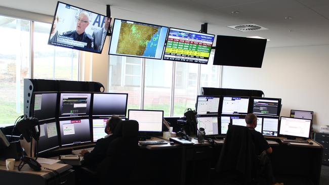 Inside the new control room at the Canberra Deep Space Communications Complex, operated by the CSIRO on behalf of NASA.