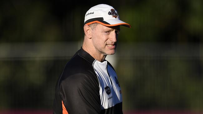 Michael Maguire needs the Tigers to fire early in the season to retain his job. Picture: Albert Perez/Getty Images