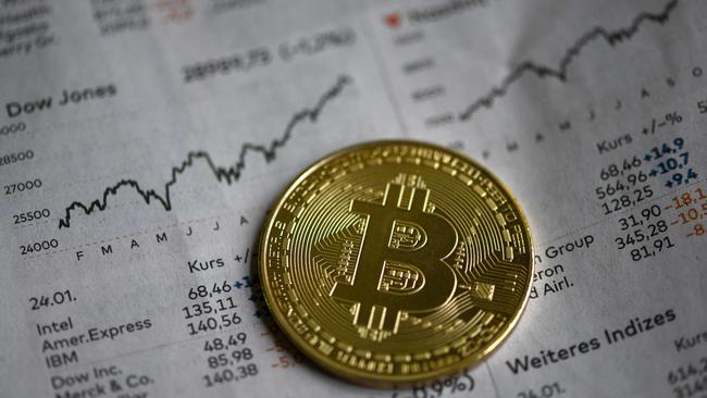 Fronting committee hearings in July, Australian crypto exchanges including Kraken, Coinbase and Swyftx called for a fast-track of national crypto regulations. Picture: AFP