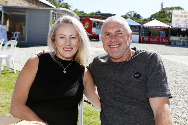 Clarence Jazz Festival at Rosny Barn. Mandy Henderson of New Norfolk and Ros Meredith of Rosetta. PICTURE: MATT THOMPSON