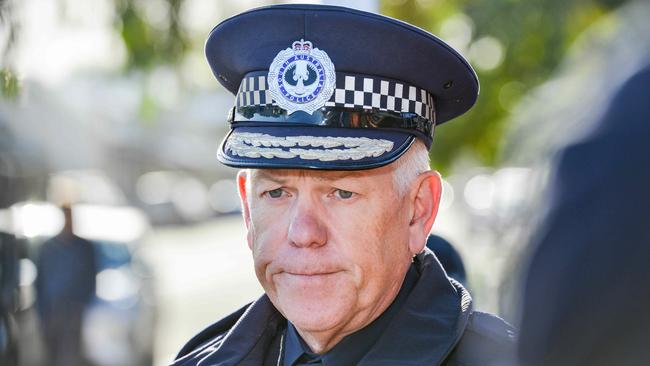 Police Commissioner Grant Stevens championed District Policing Model in 2018 under sweeping reforms. Picture: NCA NewsWire / Brenton Edwards