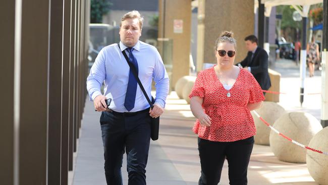 Adam and Lauren Cranston are the children of the former deputy commissioner of the Australian Taxation Office. Picture: NCA NewsWire / Christian Gilles