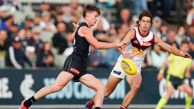 Sam Walsh put up big numbers on Sunday. Picture: Getty Images