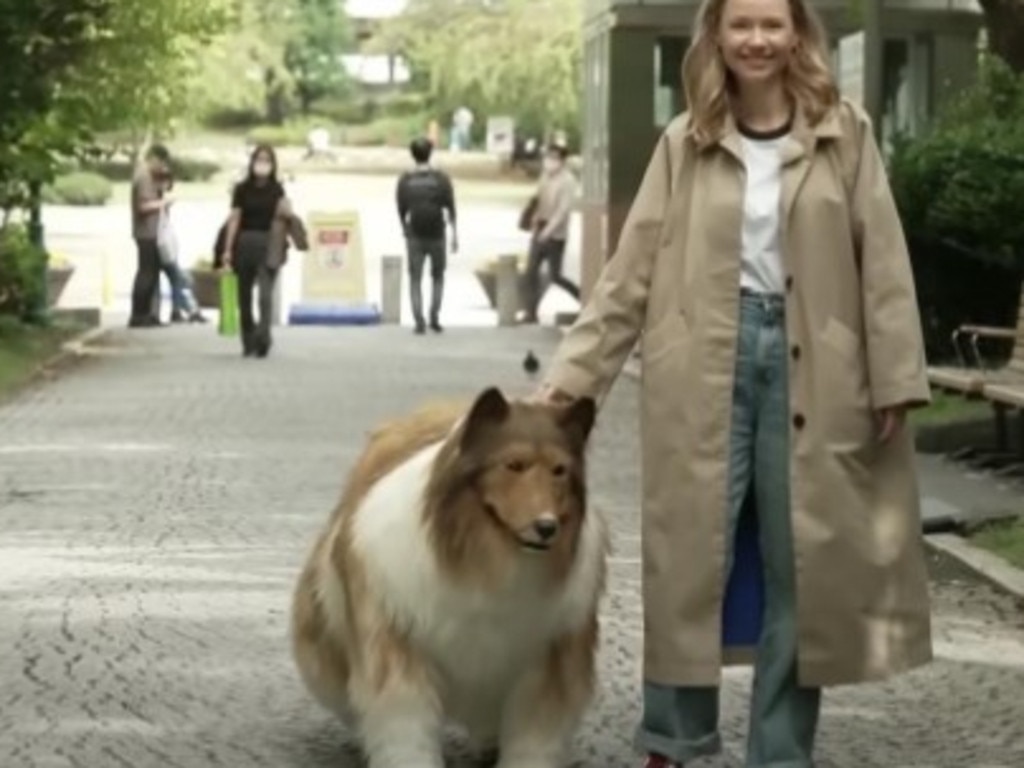 He recently embarked on his first public walk. Picture: YouTube.