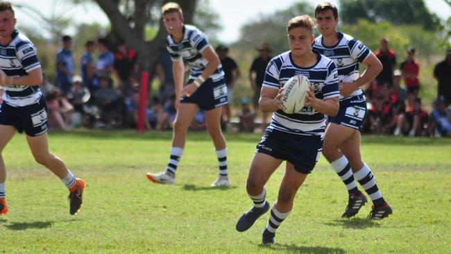 Jake Simpkin in action for St Mary’s College Toowoomba in 2018.