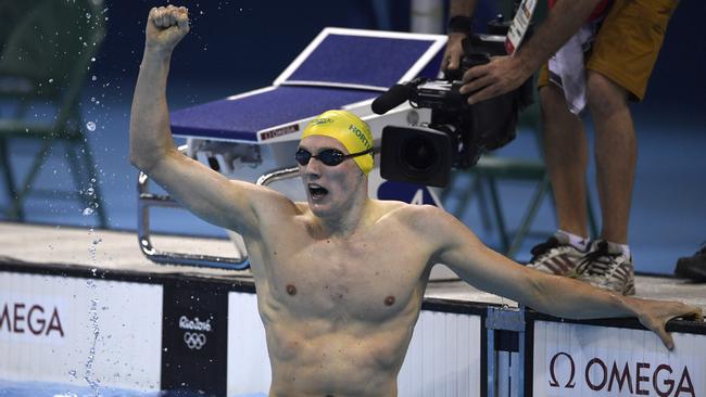 Mack Horton has been preparing for this moment. Picture: AFP