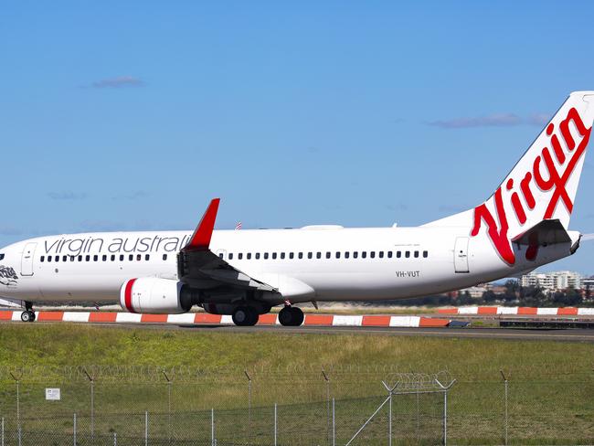 A Virgin plane. Picture: NCA Newswire/Gaye Gerard