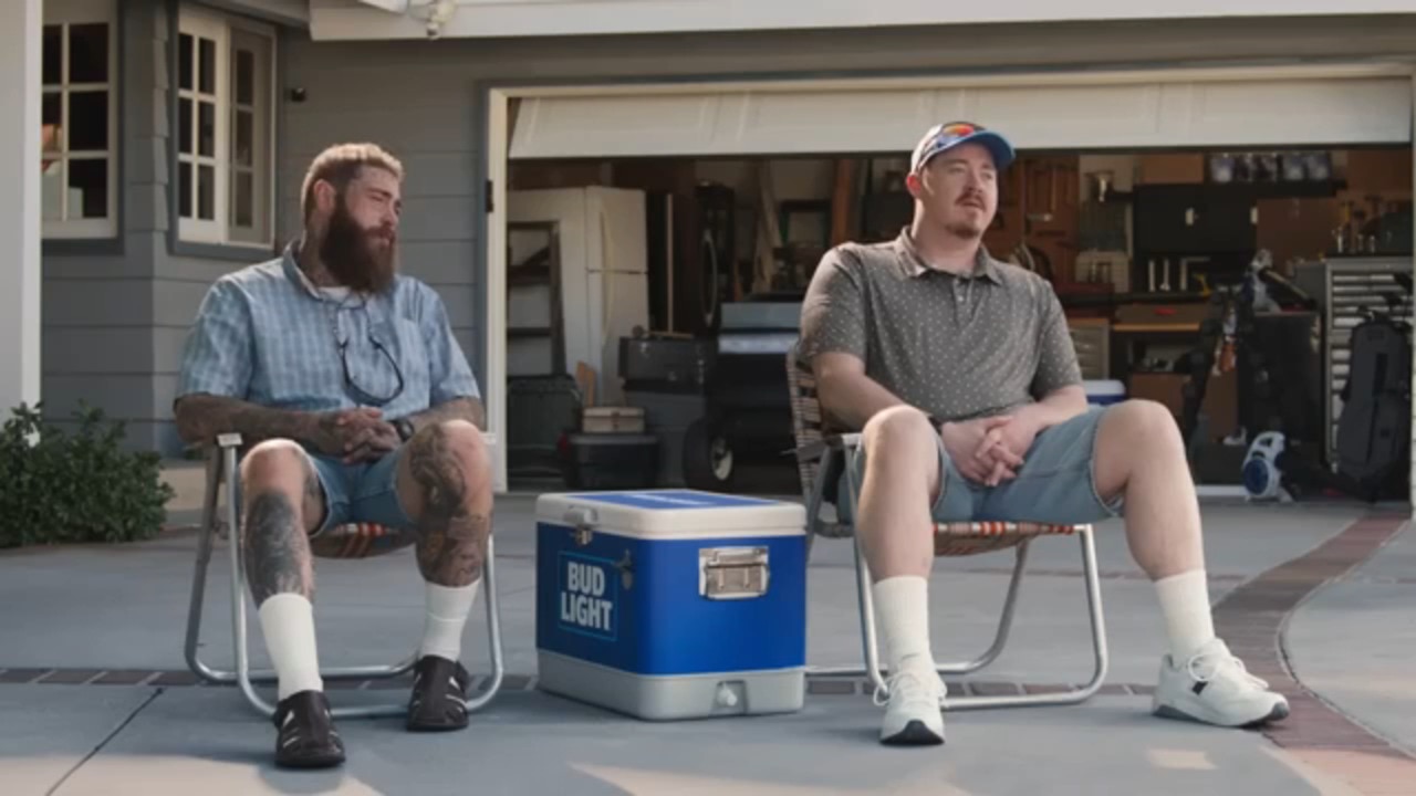 "Big Men on Cul-de-Sac" Bud Light Super Bowl advert 2025