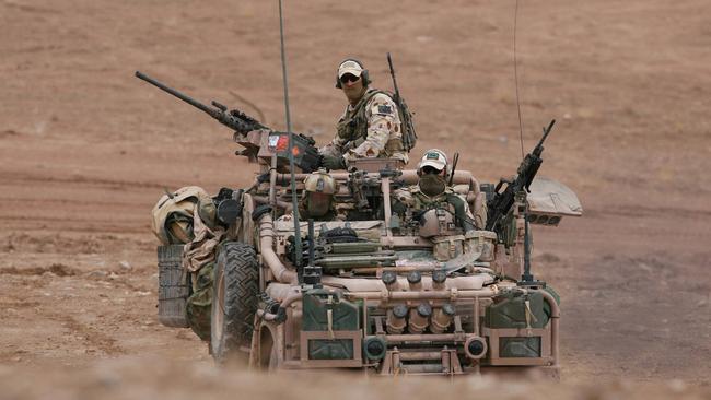 Australian Special Forces soldiers from the Special Operations Task Group based in Oruzgan Province in Afghanistan.