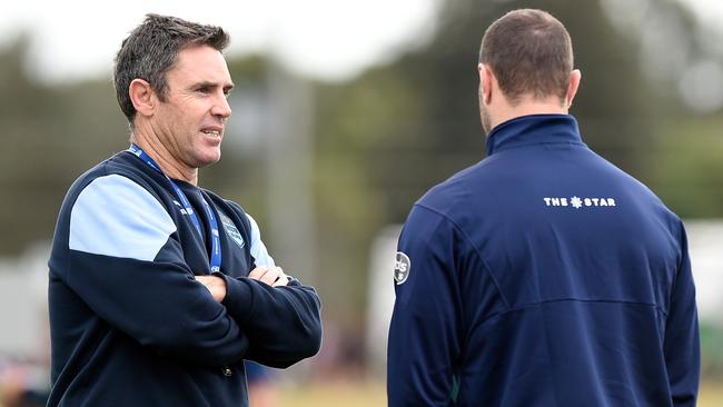 Blues coach Brad Fittler has taken claims the Blues are arrogant personally. Picture: Matt Roberts/Getty Images