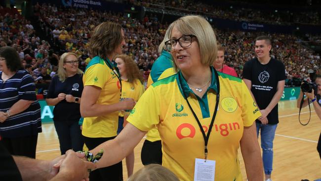 Former Diamonds coach Lisa Alexander has weighed-in of the situation. Picture: AAP/Mark Evans